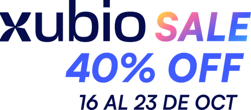 Xubio Sale: 40% OFF del 16 al 23 de octubre